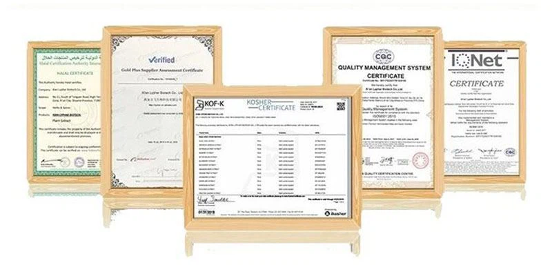 lutein 10% powdercertification