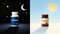 Melatonin & Caffeine Timing Boosts Performance, Cuts Damage